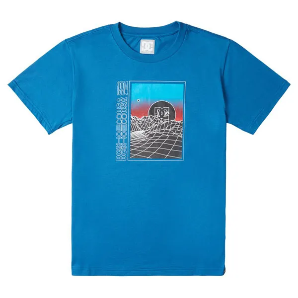Chlapčenské tričko DC gridlock Chlapčenské tričko s jemnou džersejovou tkaninou, klasickým pohodlným pravidelným strihom a ukončeným výstrihom